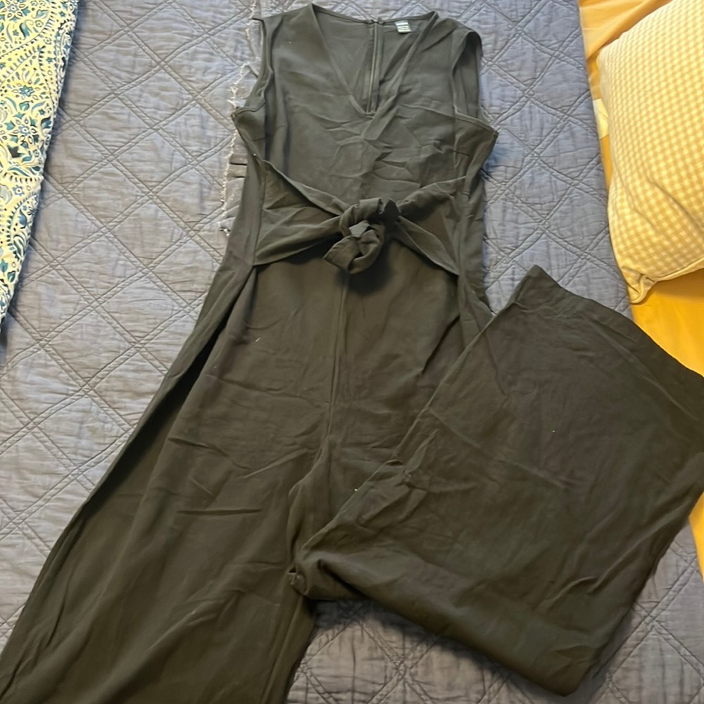 Shein black jumpsuit